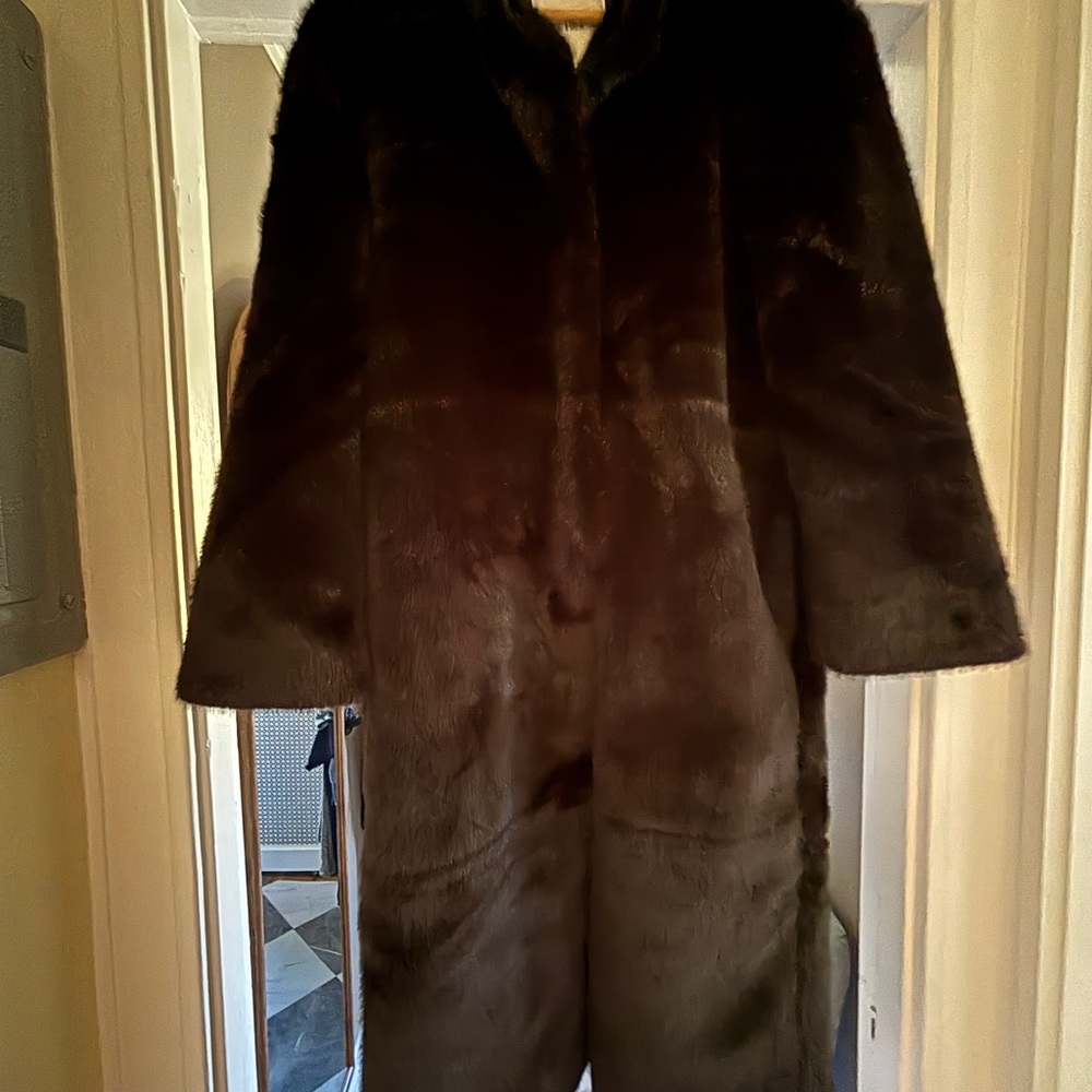 Abercrombie & Fitch Faux Fur Jacket